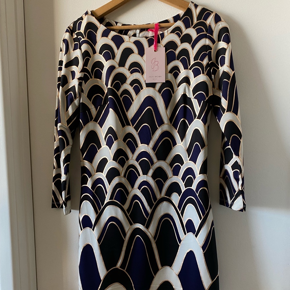 NEW Julie Brown 3/4 Sleeves Dress with Tags
